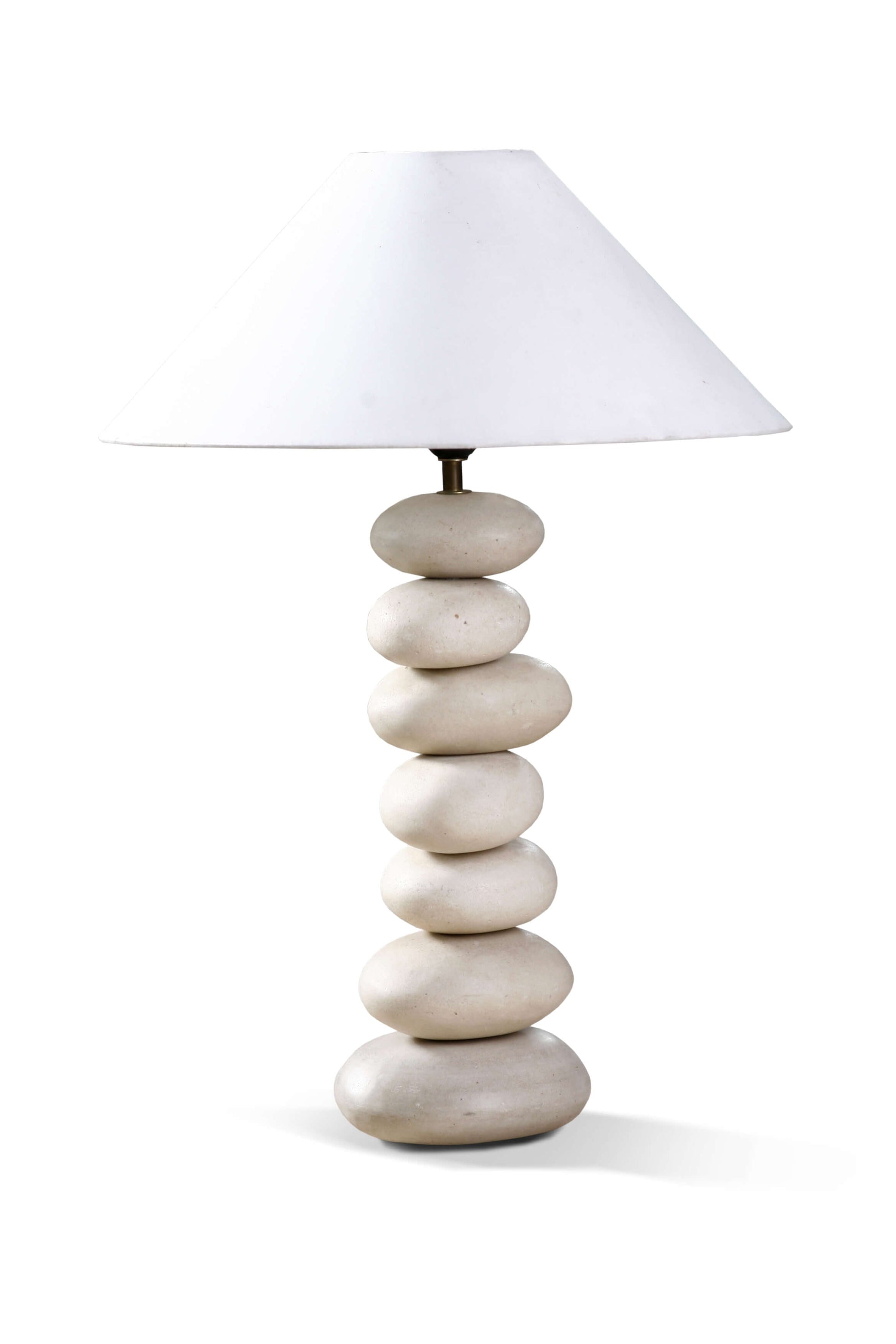 Bali Furniture – Stone Lamp With 7 Stone Without Electric Cable