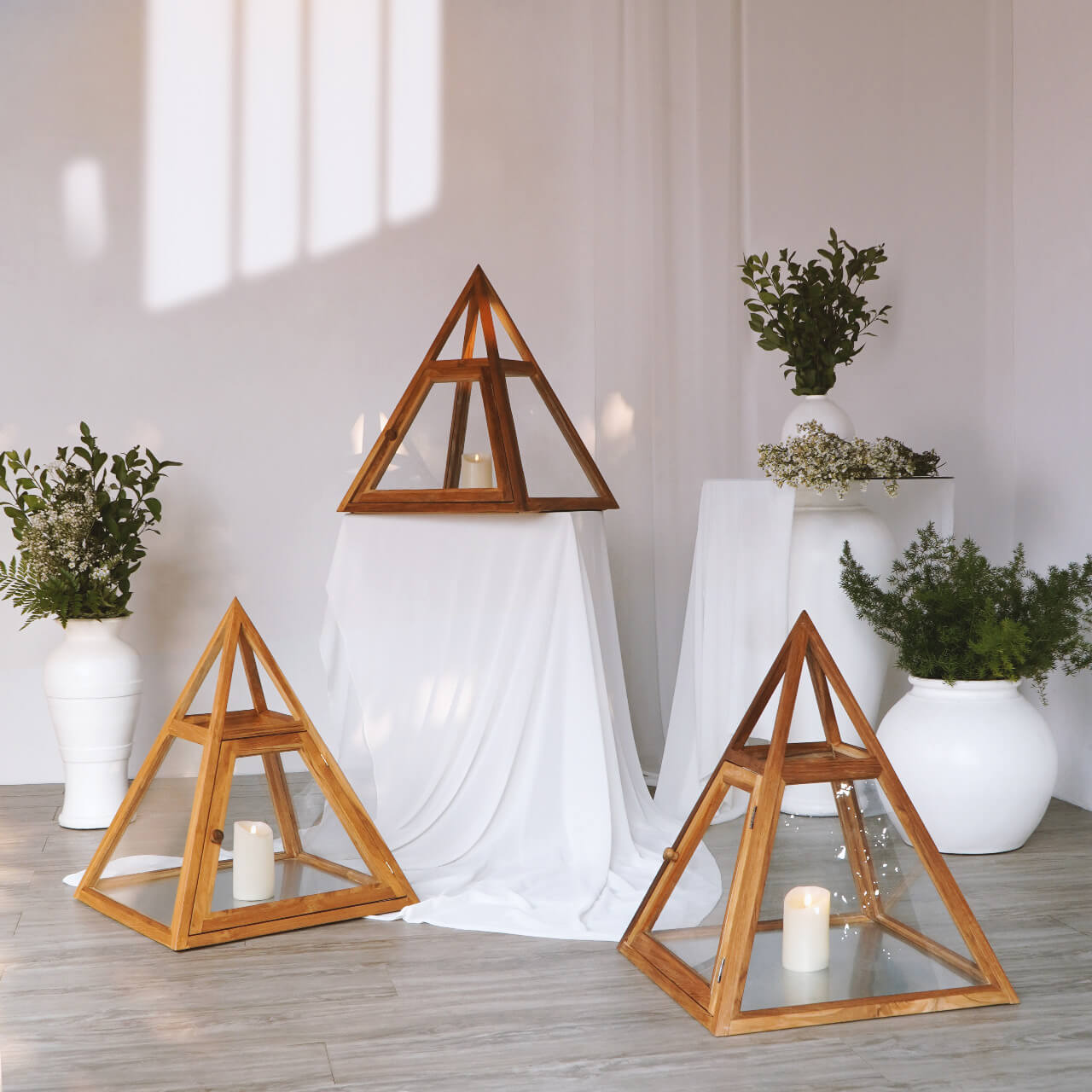 Pyramid Lanterns Large