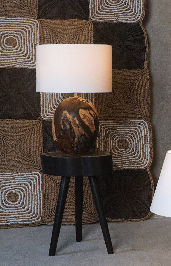 Sonora Table Lamp Without Electric Fit & Shade And No Hole – Set of 2