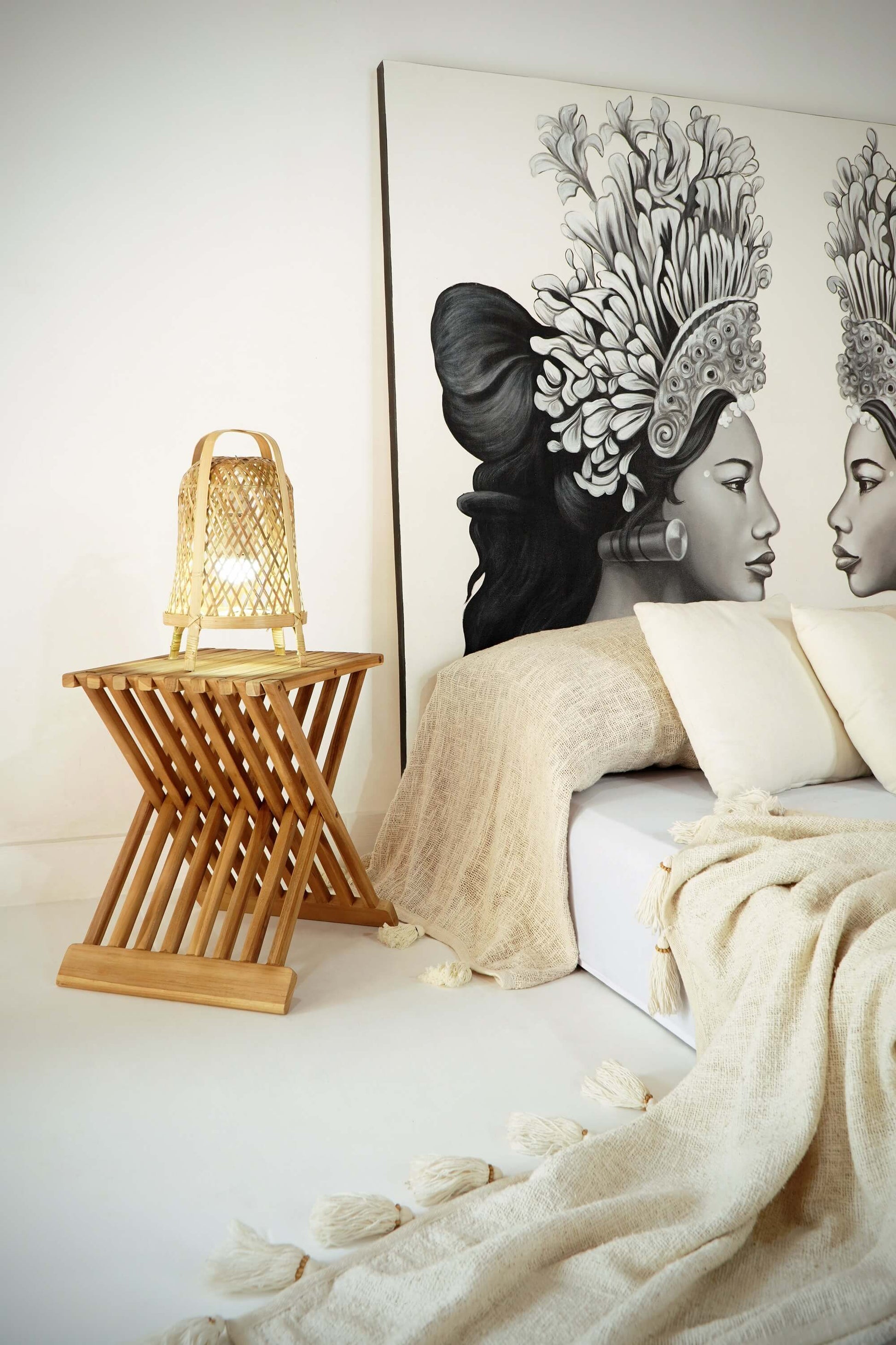 Bali Furniture – Bambie Table Lamp Without Electric Cable – The Bambie Table Lamp Without Electric C