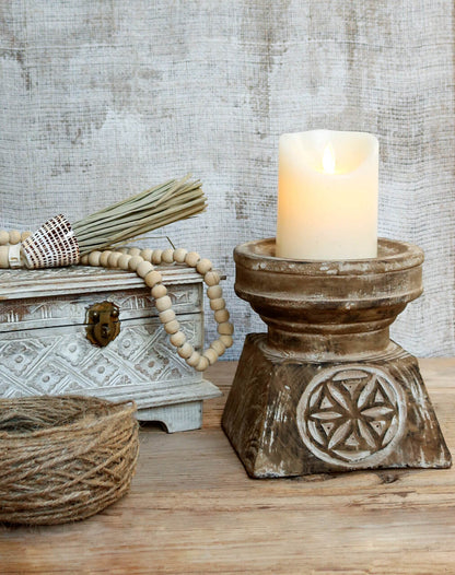 Mohit Candle Holder Round Small