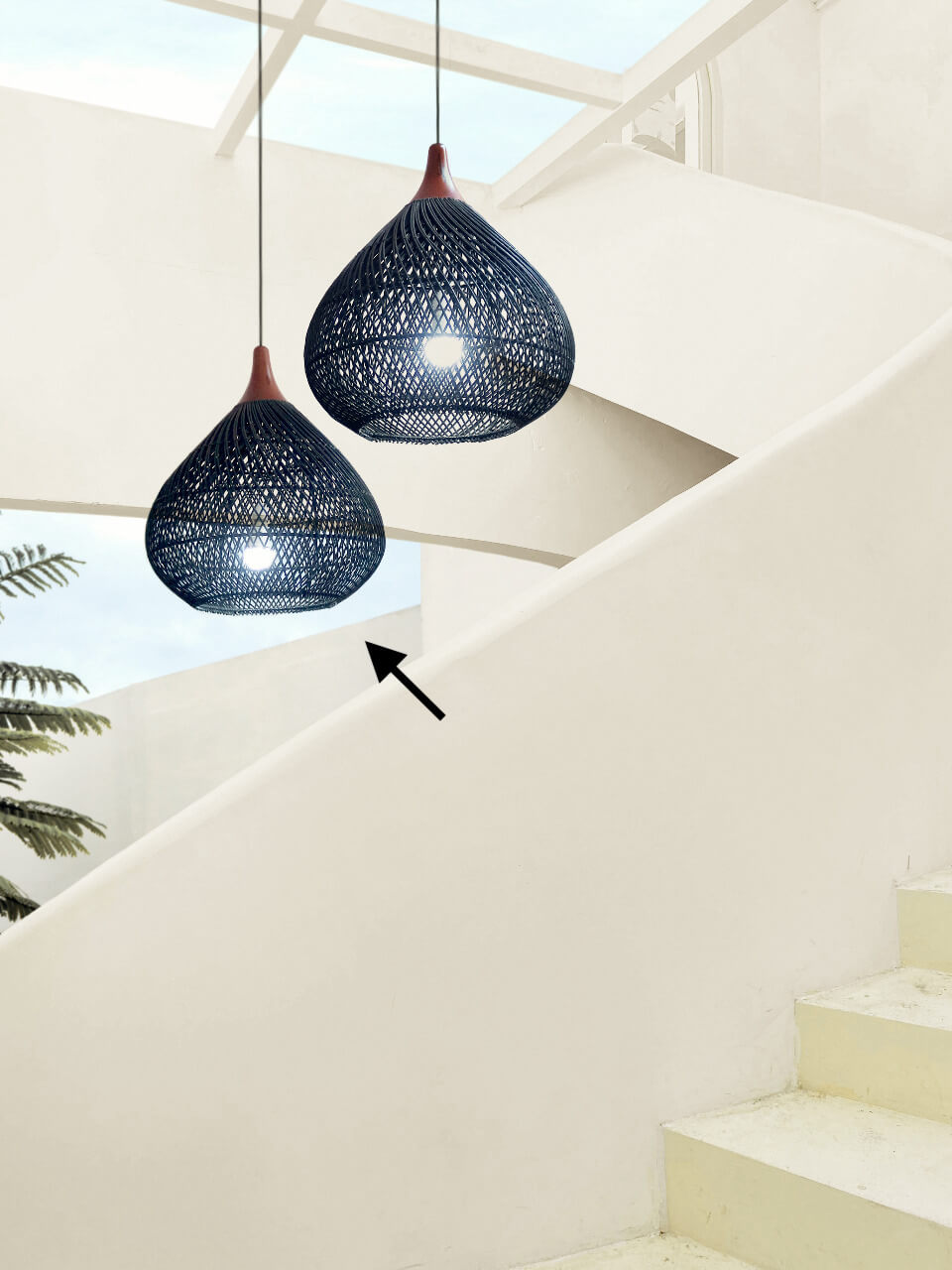 Capella Hanging Lamp Without Electric Cable