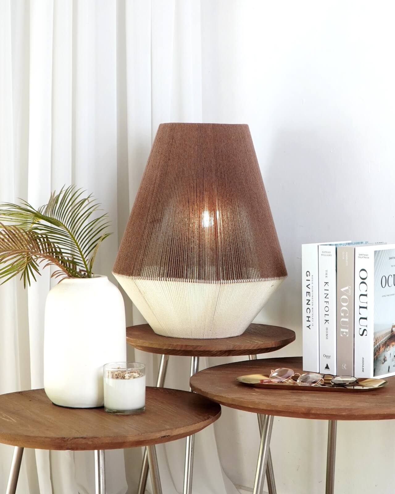 Bali Furniture – Bougenville Table Lamp Without Electric Cable