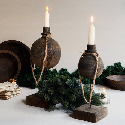 Strada Candle Holder Set Of Two