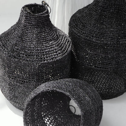 Bali Furniture – Nora Hanging Lamp Set Of Three - Without Chain Without Electric Cable