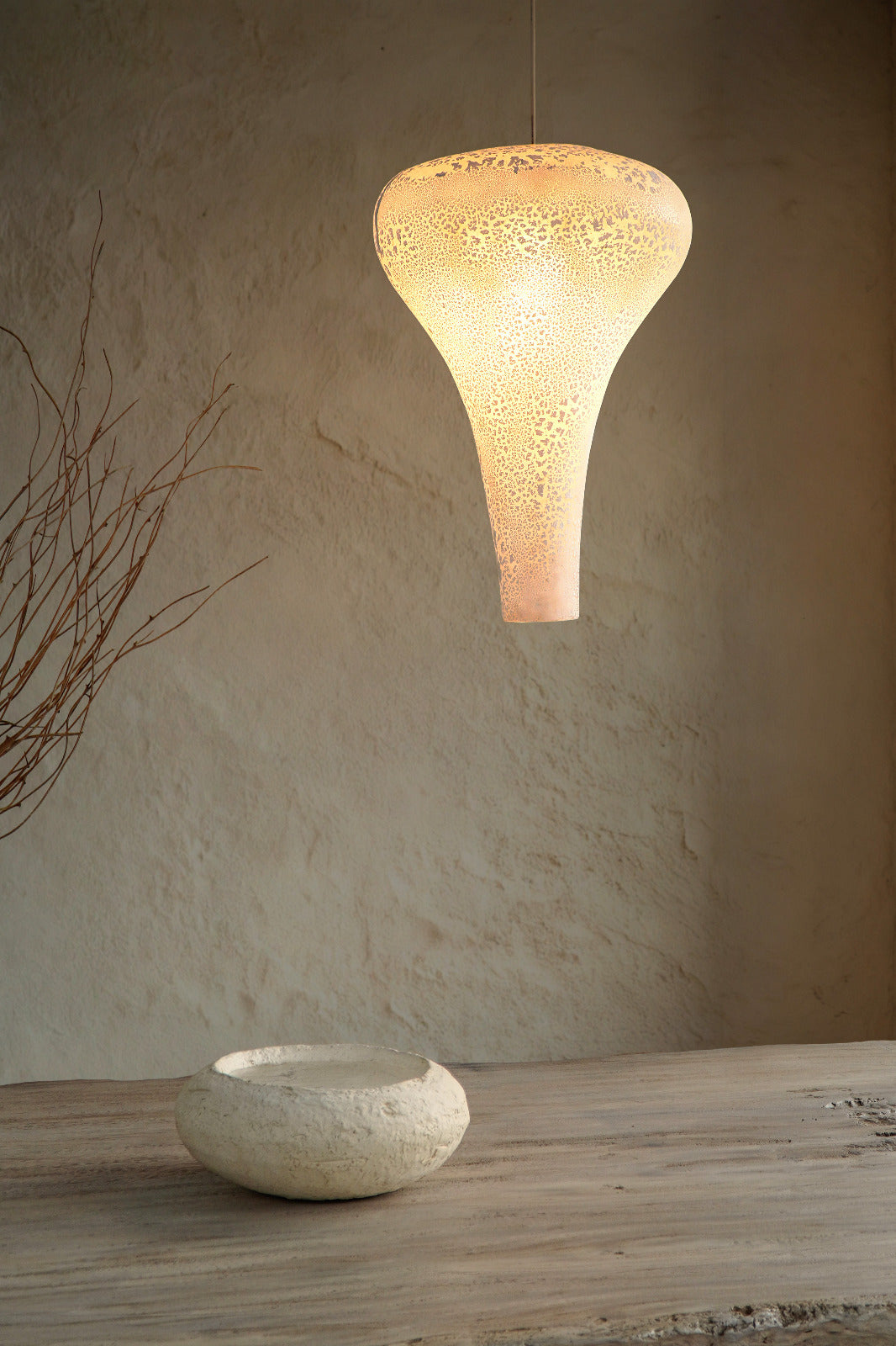 Onion Hanging Lamp Without Electric Cable
