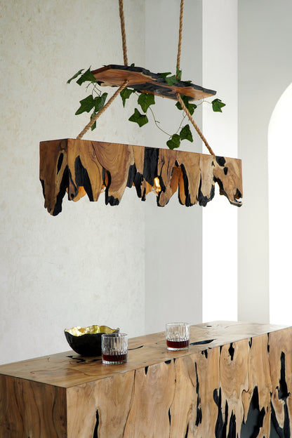 Julius Waterfall Lamp Without Electric Cable