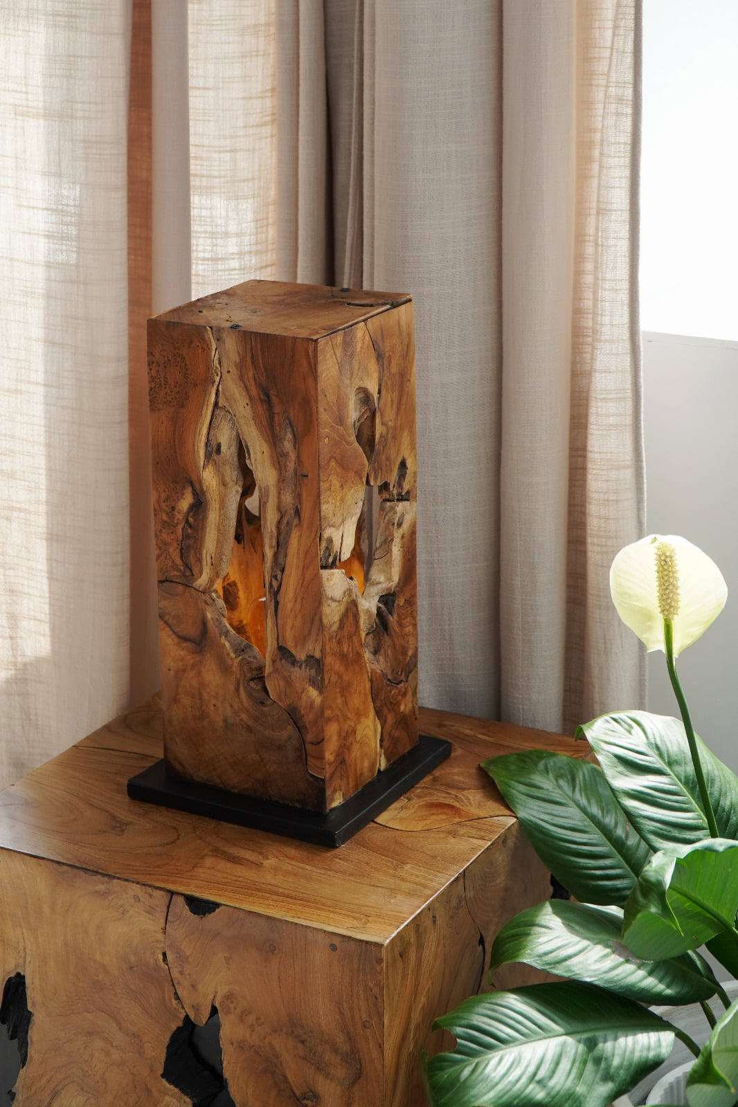 Julius Waterfall Lamp Without Electric Cable