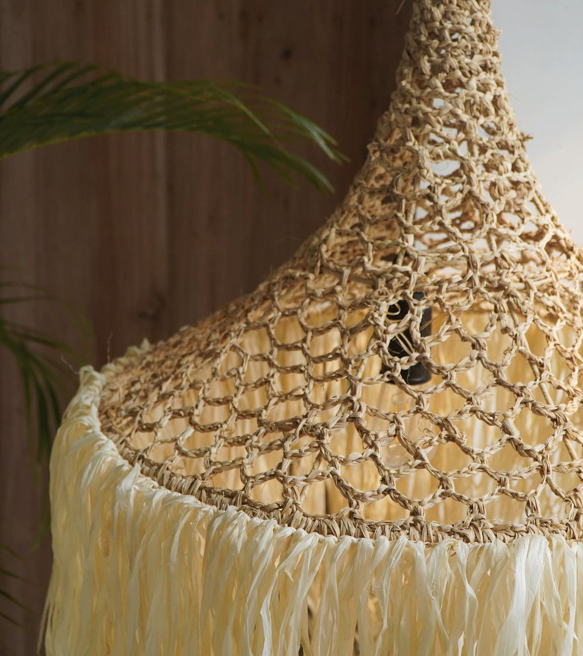 agel hanging lamp Bonnei – boho decor handcrafted in Bali by BaliSouk (view 2)