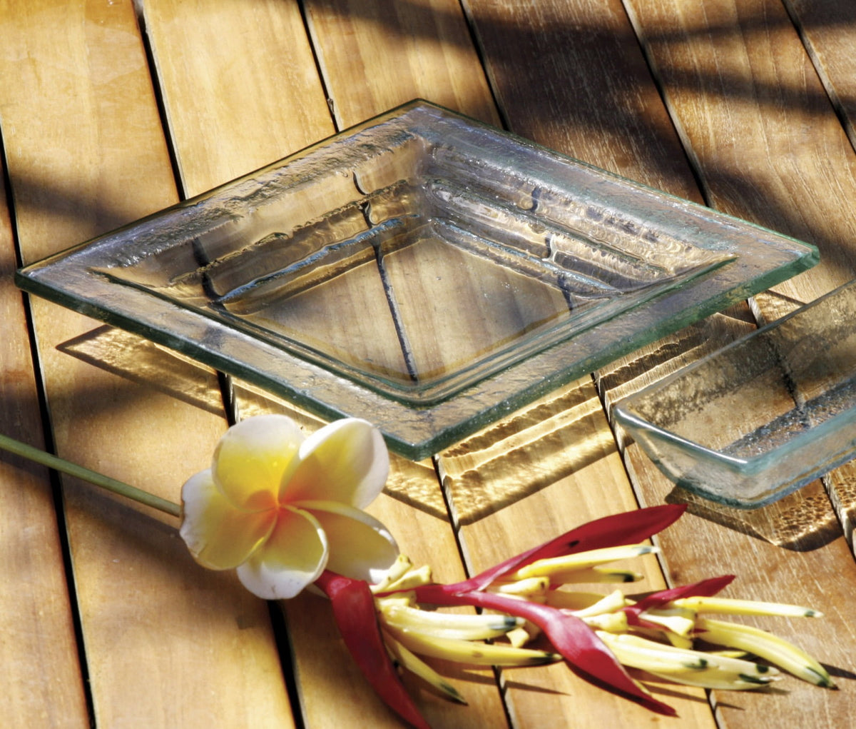 Glass Cigar Tray