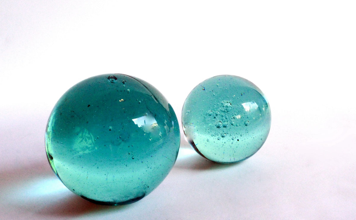 The Glass Ball decorative piece – natural materials, boho decor handmade in Bali