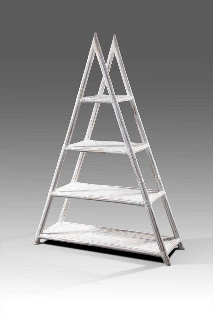 Bamboo rack Pyramide – boho furniture handcrafted in Bali by BaliSouk