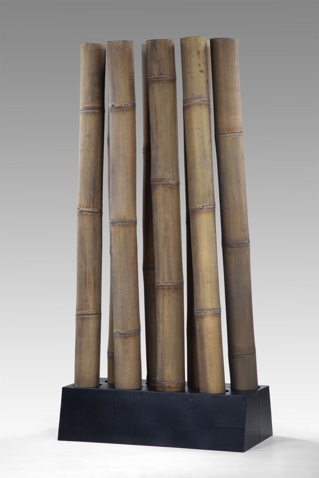 Bamboo room divider Paravan Thick – boho decor, handwoven and handmade in Bali