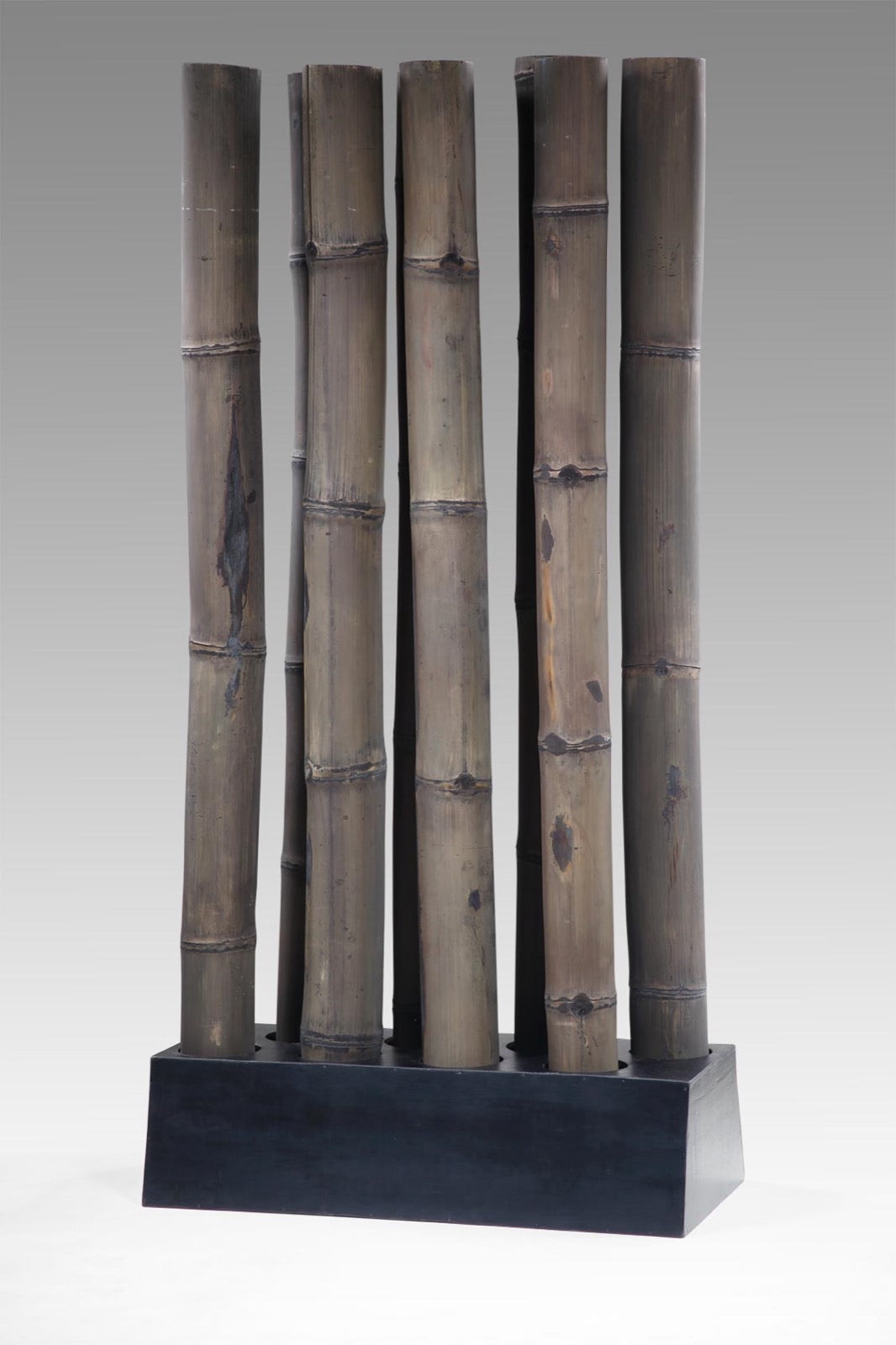 Bamboo room divider Paravan Thick – boho decor, handwoven and handmade in Bali