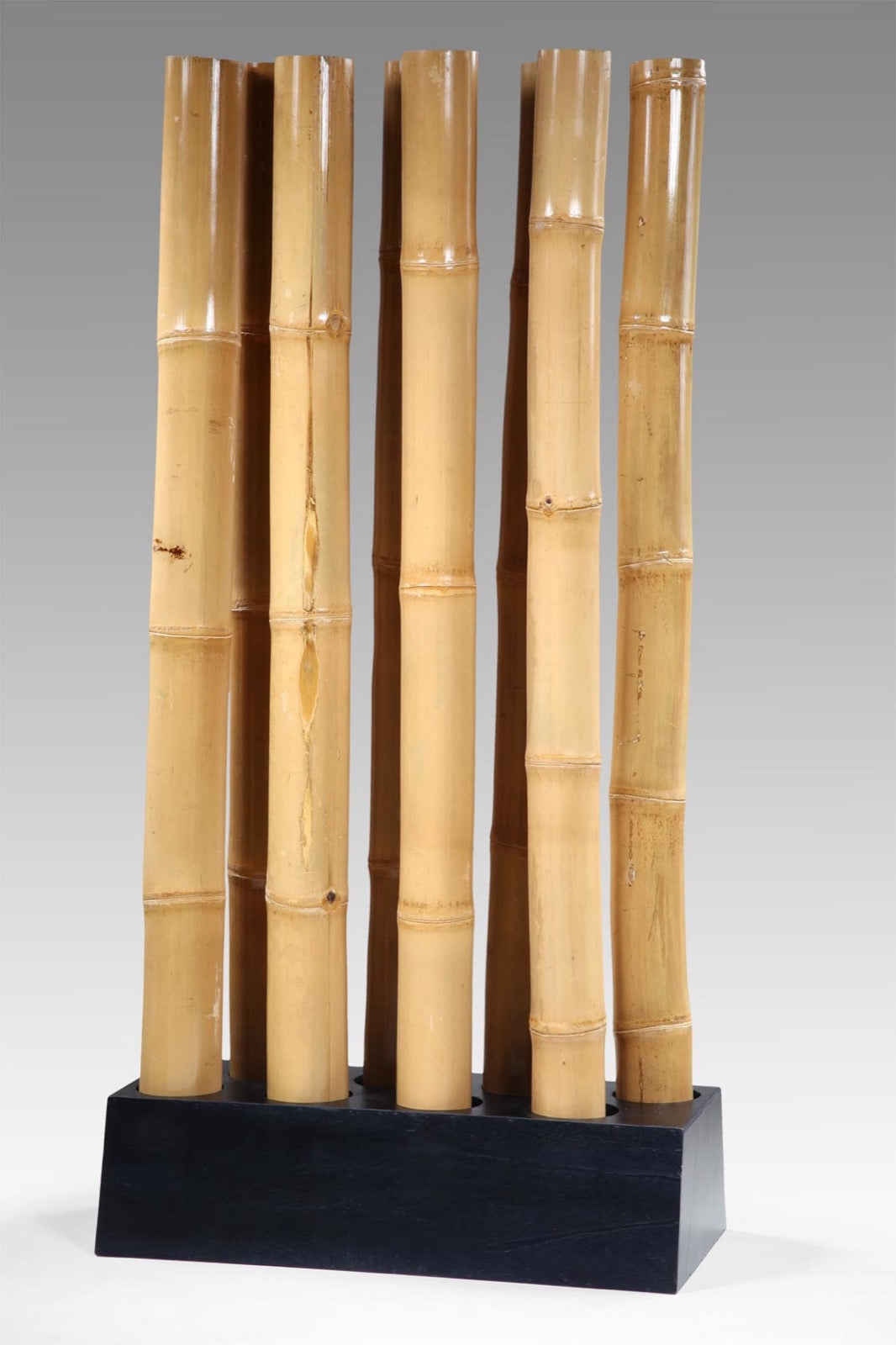 Bamboo room divider Paravan Thick – boho decor handcrafted in Bali by BaliSouk