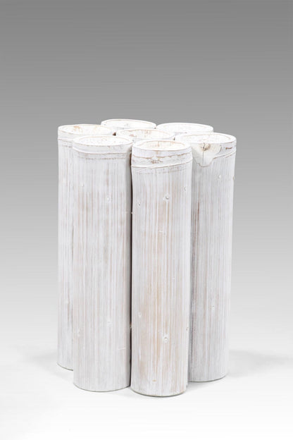 Bamboo side table – Bamboo Side Table, natural natural materials in boho style