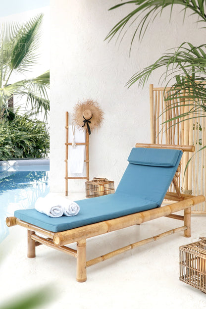 The Tomini sun lounger – natural materials, boho furniture handmade in Bali