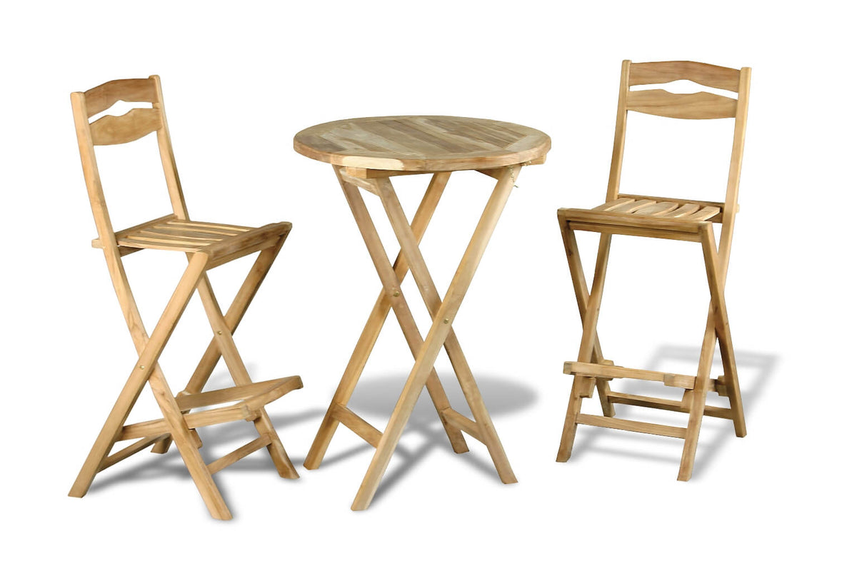 Sun Bar Chair Without Cushion – Set of 2