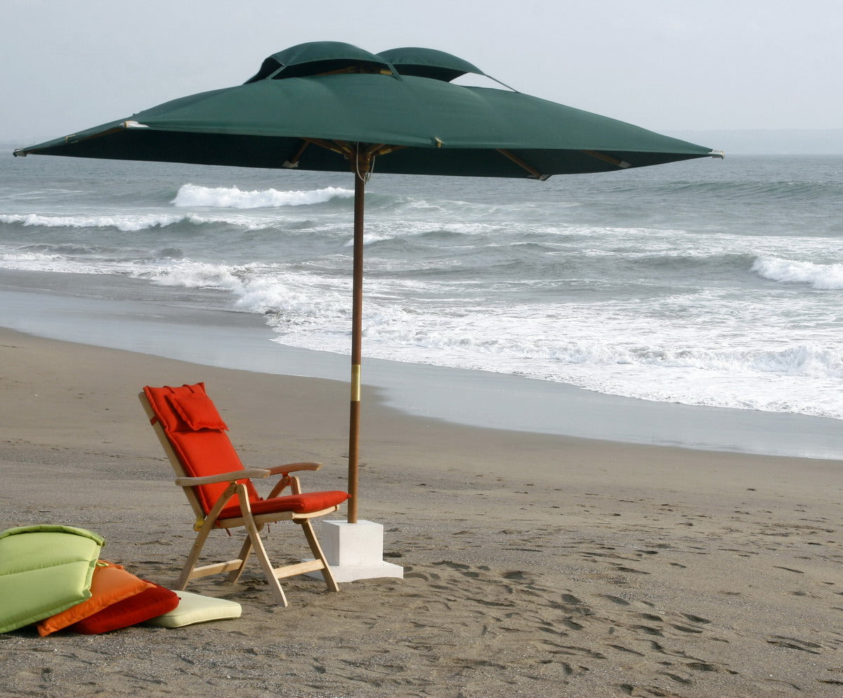 Handmade handcrafted umbrella base – the I, boho furniture made in Bali
