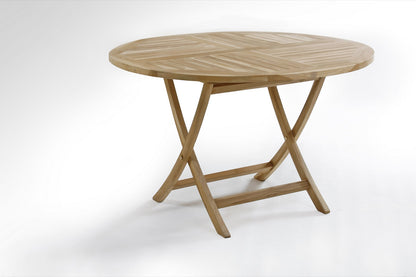 Modena folding table, boho furniture handmade by Balinese artisans