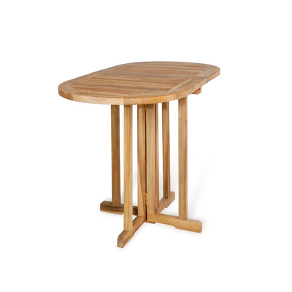 Handcrafted teak outdoor table – Colibri Balcony, boho furniture from BaliSouk