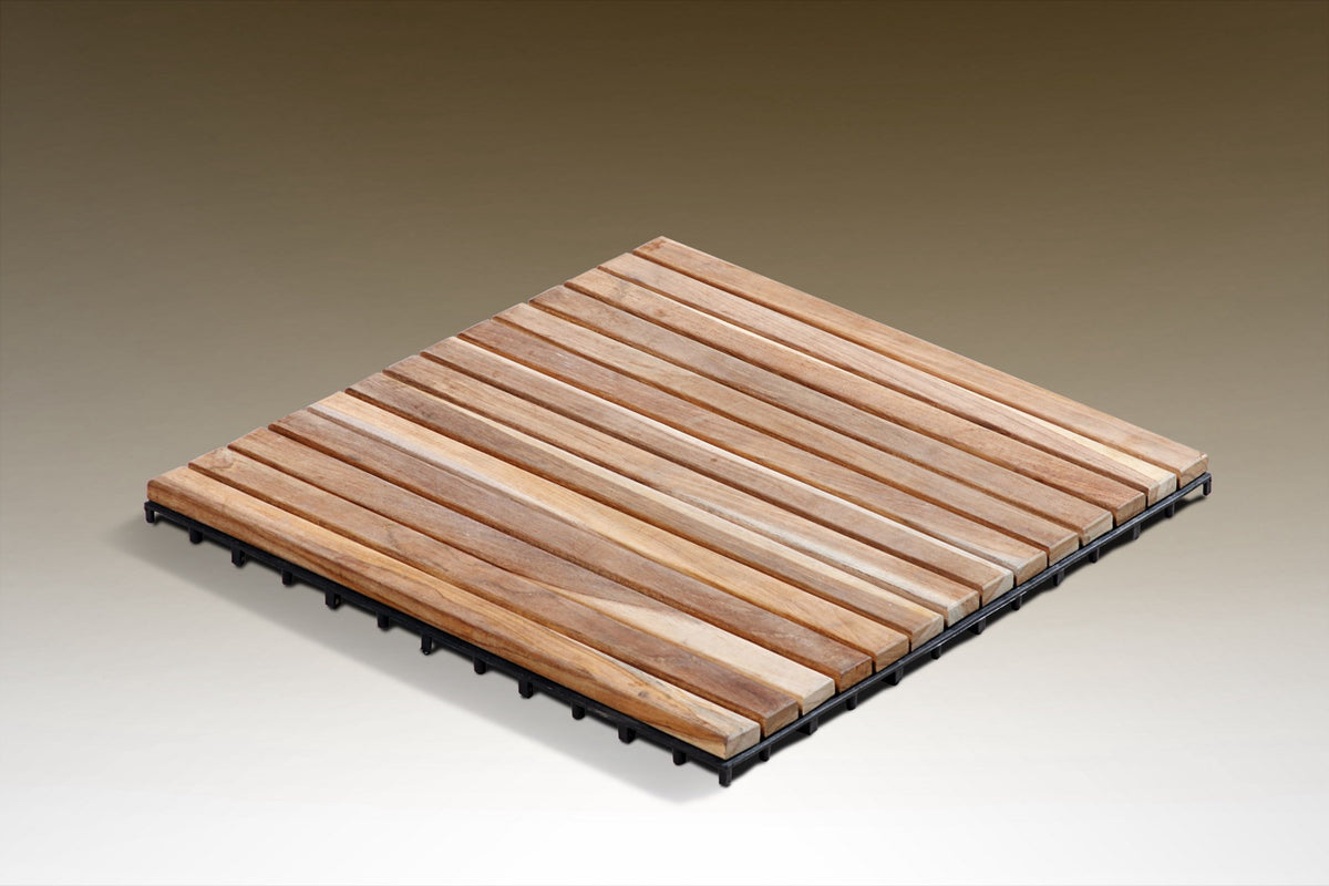 Teak Flooring flooring in natural materials – handmade boho decor from Bali