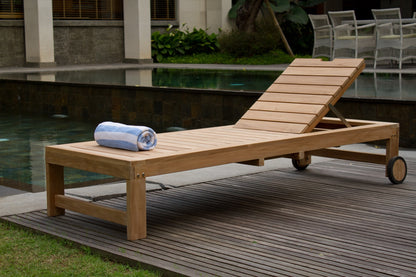 Rama sun lounger, boho furniture handmade by Balinese artisans