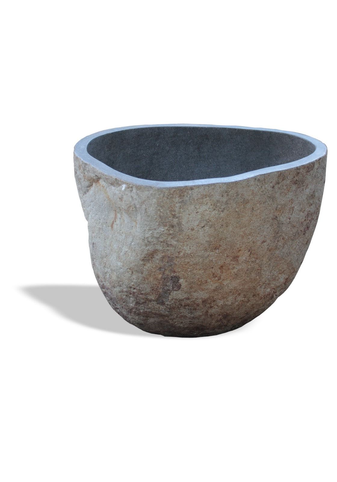Stone decorative piece Stone Mortar – boho decor handcrafted in Bali by BaliSouk