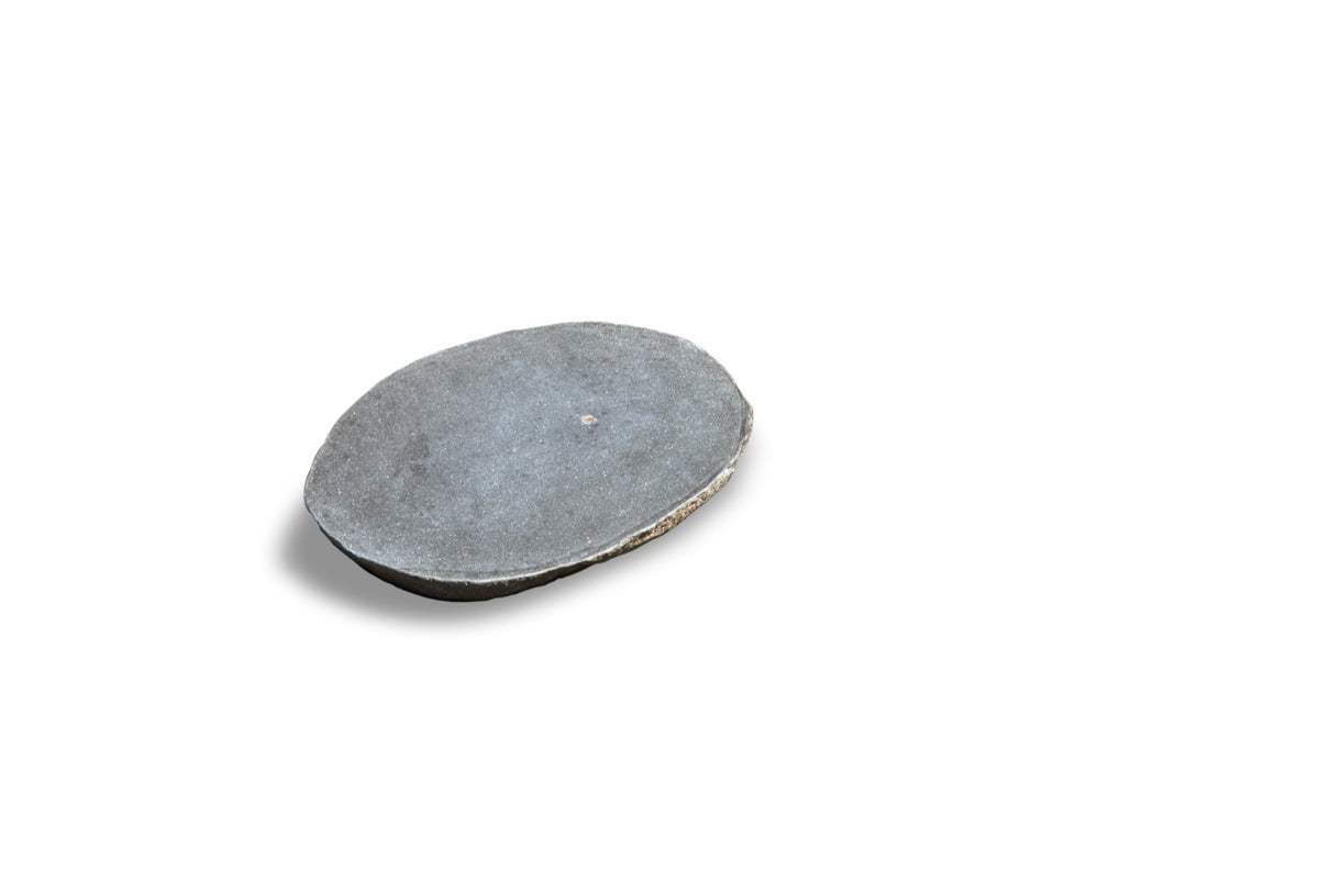 Handmade stone plate – the Stone, boho decor made in Bali