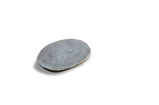 Boho stone plate, Bali tableware with a tropical character