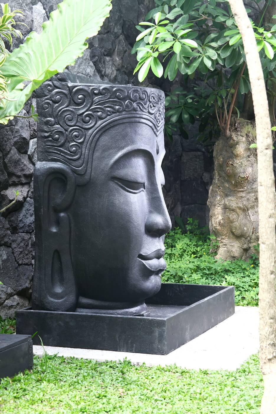 Buddha Face Water Fountain With Pump