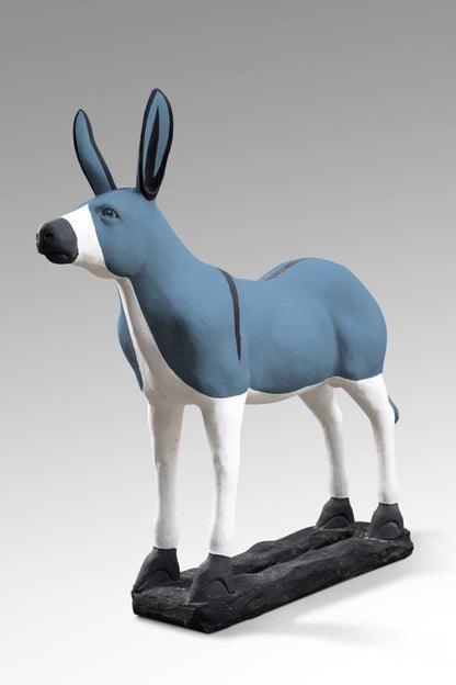 Concrete sculpture Donkey – boho decor handcrafted in Bali by BaliSouk