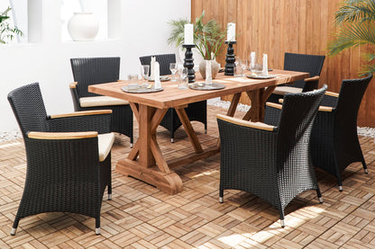 Cross Leg Dining Table