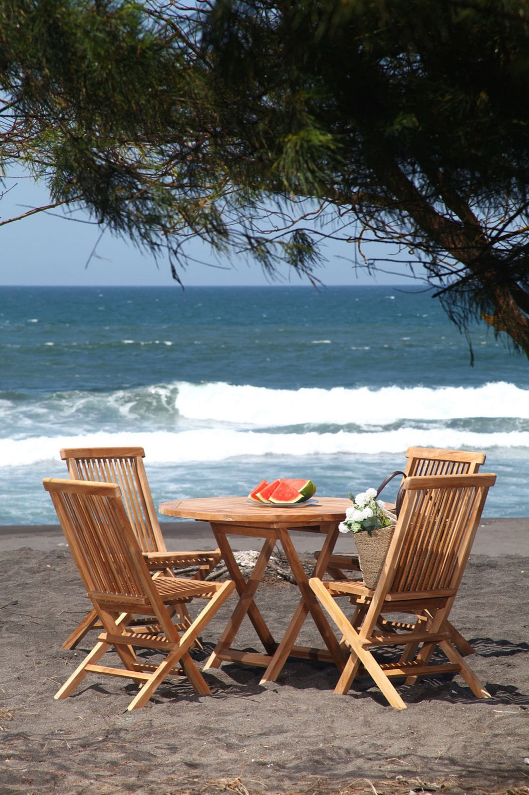 Modena chair in natural materials – handmade boho furniture from Bali