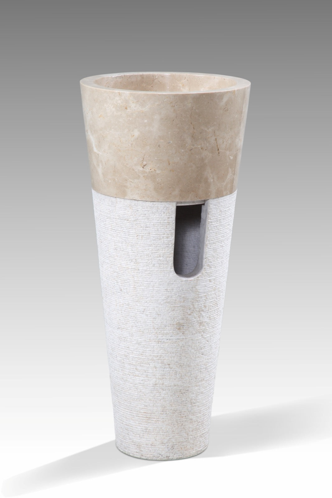 Marble washbasin – Cone Sink, natural natural materials in boho style