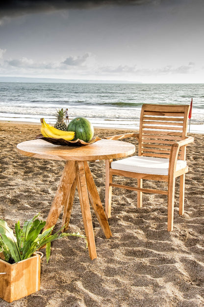 Leo table in natural materials – boho furniture by BaliSouk