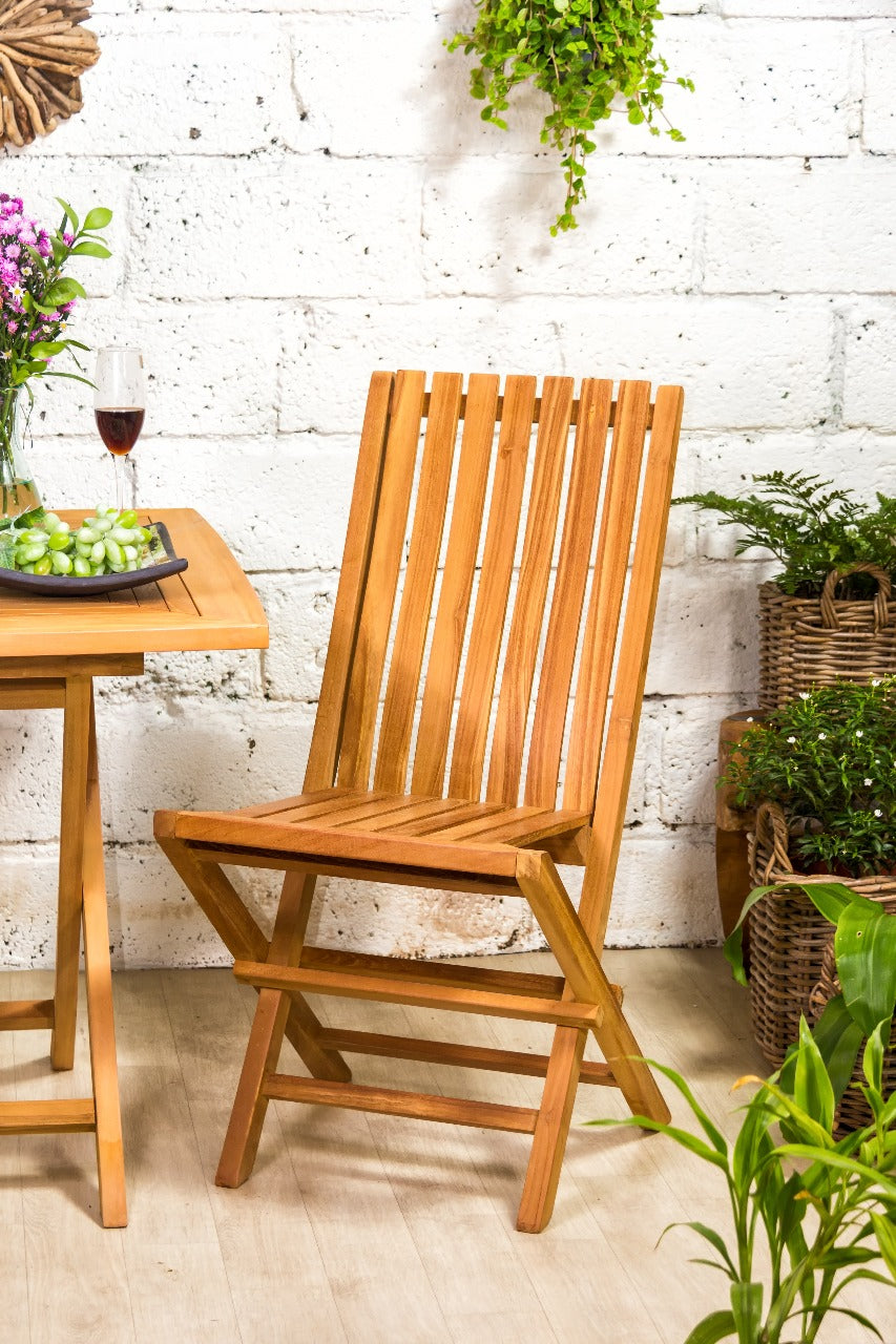 Teak chair – Miami – boho furniture handmade in Bali by BaliSouk