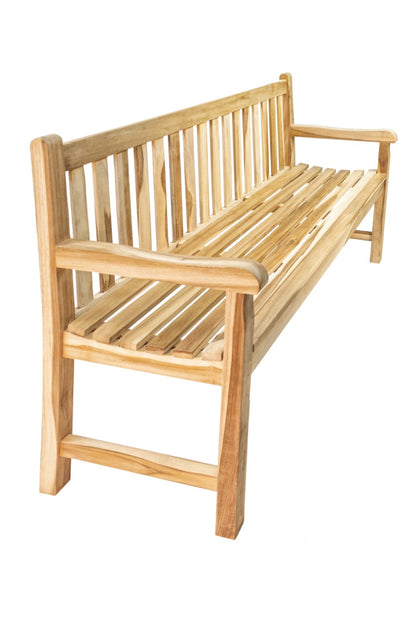 Heidelberg 3 bench in natural materials – handmade boho furniture from Bali