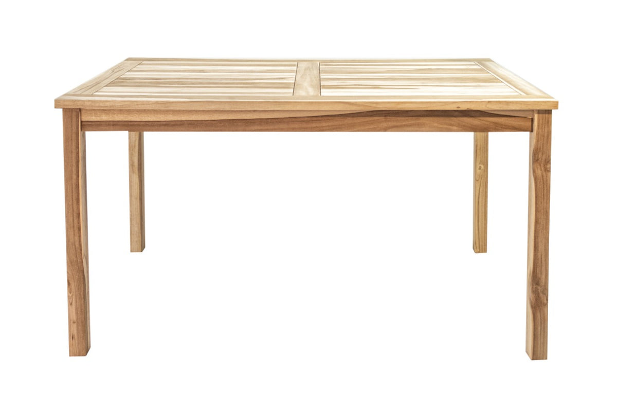 Teak dining table – Heidelberg – boho furniture handmade in Bali by BaliSouk