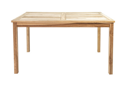 Teak dining table – Heidelberg – boho furniture handmade in Bali by BaliSouk