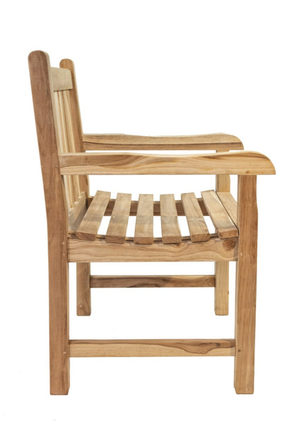 The Heidelberg Arm armchair – natural materials, boho furniture handmade in Bali