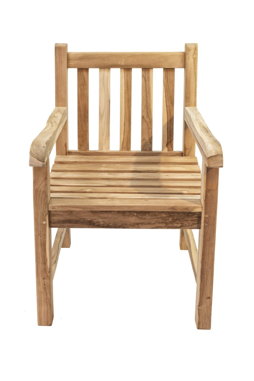 Heidelberg Arm – natural materials armchair, boho furniture from Bali