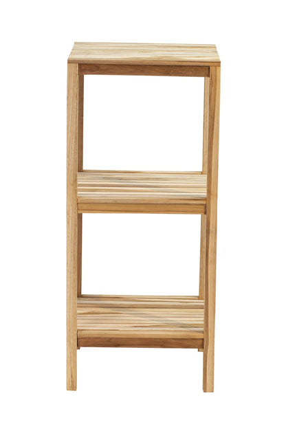 Teak rack Pilou – boho furniture, handwoven and handmade in Bali