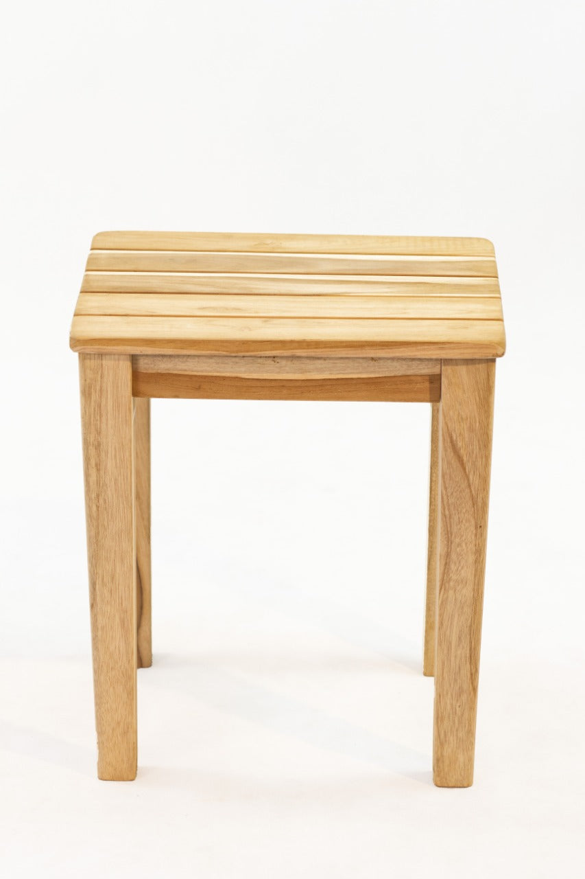 Teak table Carla – boho furniture, handwoven and handmade in Bali