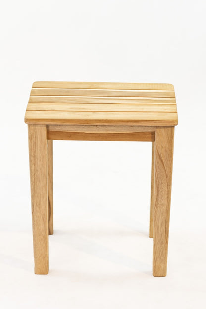 Teak table Carla – boho furniture, handwoven and handmade in Bali