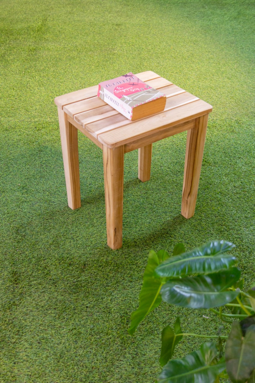 Handcrafted teak table – Carla, boho furniture from BaliSouk