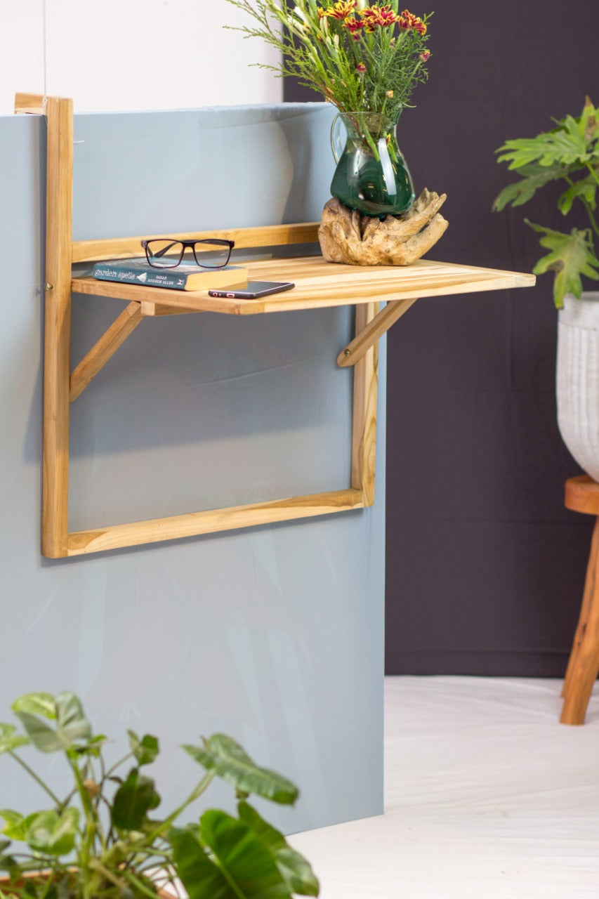 Arto Balcony Half outdoor table by BaliSouk – boho furniture made in Bali