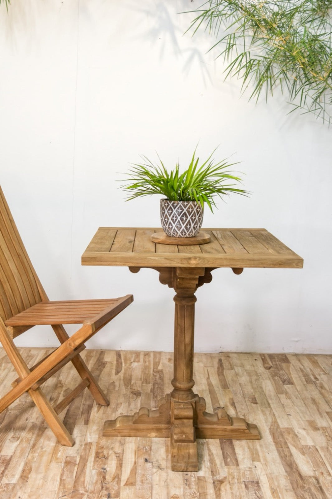 Miami table, boho furniture handmade by Balinese artisans