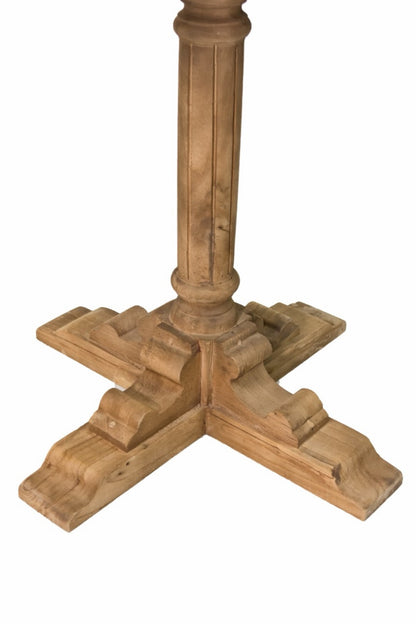 Teak table Miami – boho furniture, handwoven and handmade in Bali