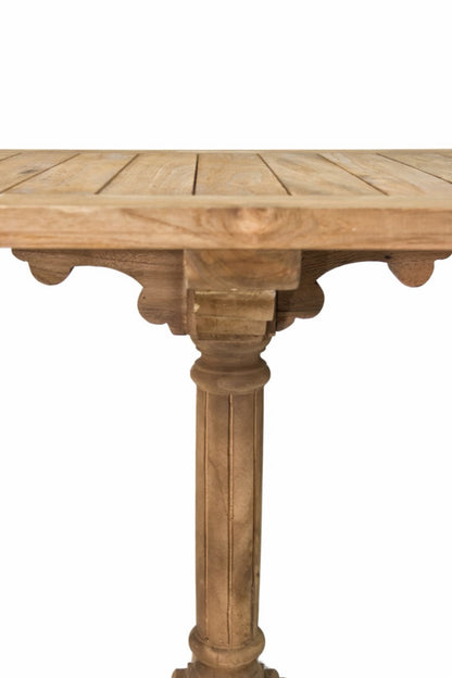 Teak table – Miami, natural natural materials in boho style